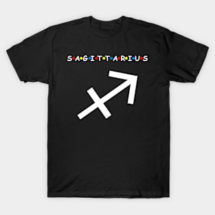 Sagittarius Symbol Birthday Zodiac Sagittarius T-Shirt